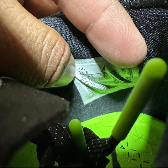 Nike Air Jordan XXXIV Low Black Vapor Green Bleached Coral Men’s 11.5 CZ7750-003 - Picture 9 of 9